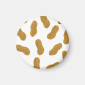 Erdnussmuster Magnet (Vorne)
