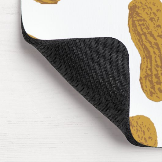 Erdnussmuster Mousepad (Ecke)
