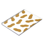 Erdnussmuster Notizblock (Linke Seite)