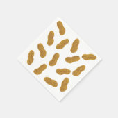 Erdnussmuster Serviette (Ecke)