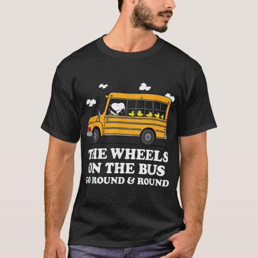 Erdnussräder im Bus T-Shirt (Vorderseite)