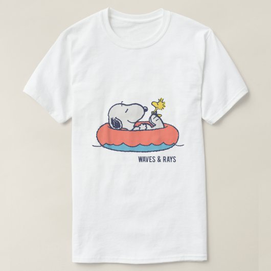 Erdnusswellen und -wellen T-Shirt (Design vorne)