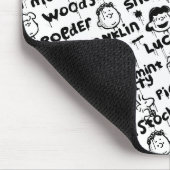 Erdnusszeichen Graffiti Muster Mousepad (Ecke)