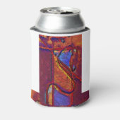 Erdoberfläche getrocknet dosenkühler (Kanne Rückseite)