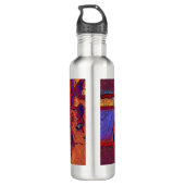 Erdoberfläche getrocknet edelstahlflasche (Rückseite)