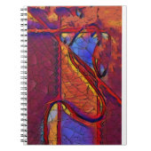 Erdoberfläche getrocknet notizblock (Vorderseite)