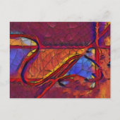 Erdoberfläche getrocknet postkarte (Vorderseite)