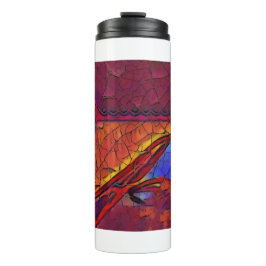 Erdoberfläche getrocknet thermosbecher