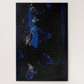 Erdoberfläche und Inseln vom Weltraum aus Puzzle (Vertikal)