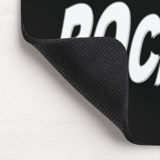 Erdöl führt Felsen aus! Mousepad (Ecke)