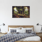 Erdöl oder Erdparadies, 1607-08 (Erdöl auf Polizis Leinwanddruck (Insitu (Schlafzimmer))