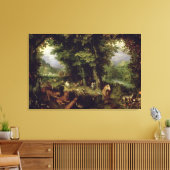 Erdöl oder Erdparadies, 1607-08 (Erdöl auf Polizis Leinwanddruck (Insitu (Wohnzimmer))