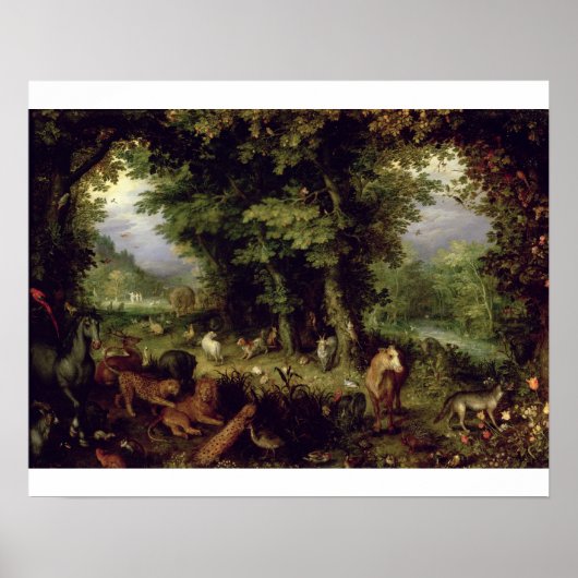 Erdöl oder Erdparadies, 1607-08 (Erdöl auf Polizis Poster (Vorne)
