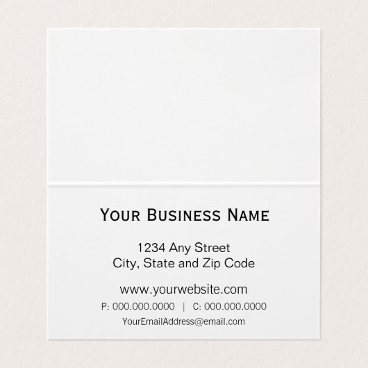 Erdölbohrungs-Anlage, Oklahoma, Sterne, Streifen Visitenkarten (Innenseite Aufgefaltet)