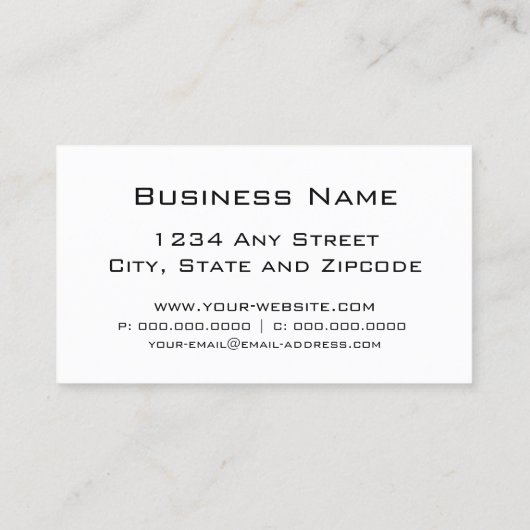 Erdölbohrungs-Anlage-Silhouette, Metallblick Visitenkarte (Rückseite)