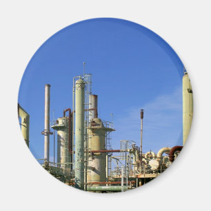 Erdölraffinerie Magnet