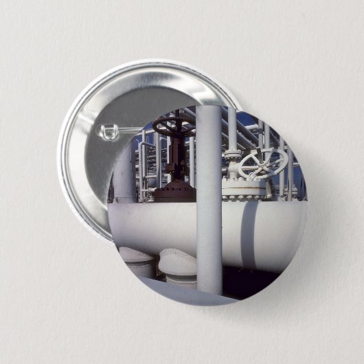 Erdölraffinerierohrleitung Button (Vorne & Hinten)