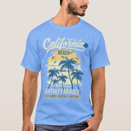 Erdparadies California Beach T-Shirt