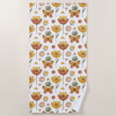 ErdPetals & Wings Strandtuch (Vorderseite)