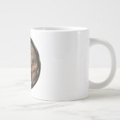 Erdpferd Jumbo-Tasse (Rechts)