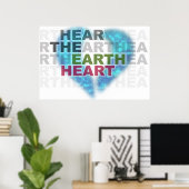 Erdposter Poster (Heimbüro)