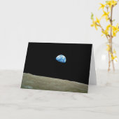 Erdreich der Apollo-8-Mission Karte (Gelbe Blume)