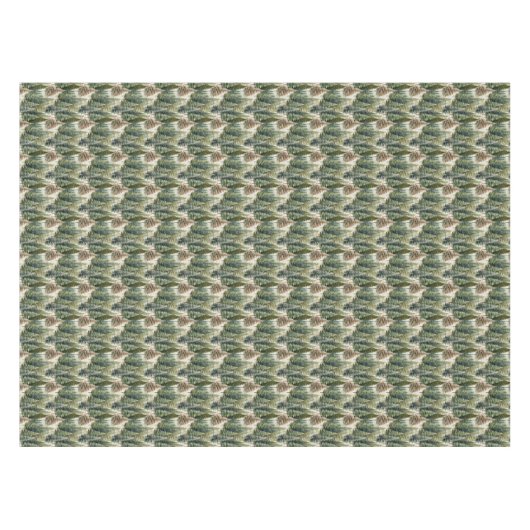 Erdreich neutrale Pastellfarben Salbei Weihnachtsb Tischdecke (Vorderseite (Horizontal))
