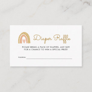 Erdreich-Regenbogen-Kinderdusche Windelwaschschürz Begleitkarte