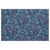 Erdrose-Blues Stoff (Fat Quarter (45,7 x 55,9 cm))