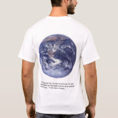 Erdrückseite T-Shirt (Rückseite)