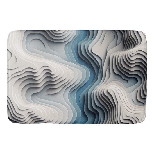 Erdrutsch Badematte (Vorderseite)