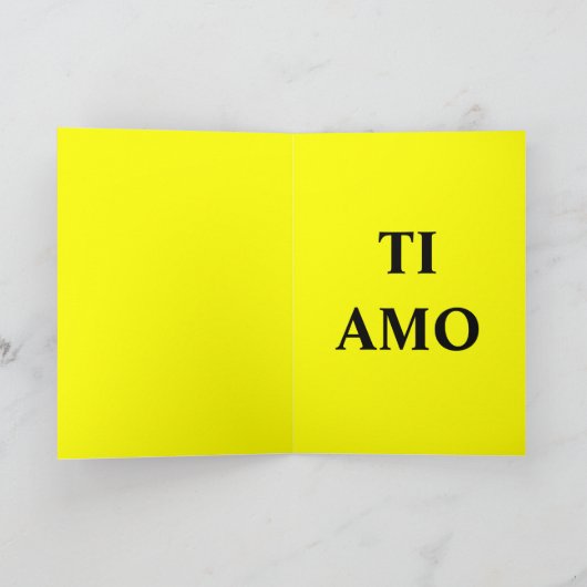 Erdsammlungs-glücklicher Vatertag (ITALIENISCH) Karte (Innenseite)