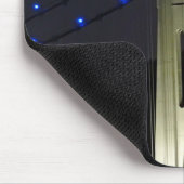 Erdscheinter Crescent Moon auf einer Brücke Mousepad (Ecke)