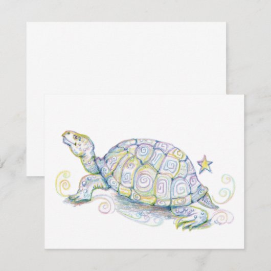 Erdschildkröte (Vorne/Hinten)