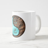 Erdschlange Jumbo-Tasse (Vorderseite Rechts)