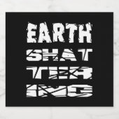 Erdschlüpfen Bierflaschenetikett (Einzelnes Label)