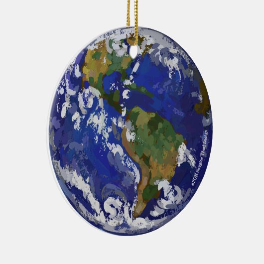 Erdschmuck Keramik Ornament (Rechts)