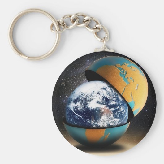 Erdschutz Schlüsselanhänger (Vorne)