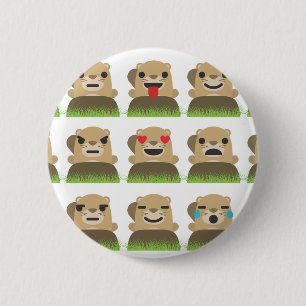 Erdschweinchen Button