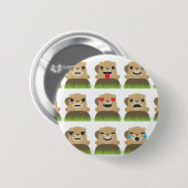 Erdschweinchen Button (Vorne & Hinten)