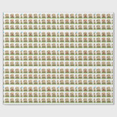 Erdschweinchen Geschenkpapier (Flach)