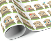 Erdschweinchen Geschenkpapier (Rolleneckpunkt)