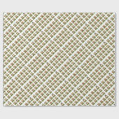 Erdschweinchen Geschenkpapier (Flach)