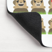 Erdschweinchen Mousepad (Ecke)