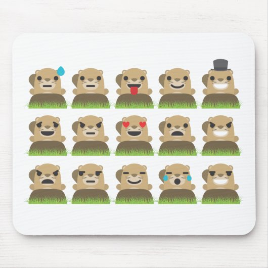 Erdschweinchen Mousepad (Vorne)