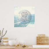 Erdsegnen Poster (Küche)