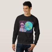 Erdselfie Sweatshirt (Vorne ganz)