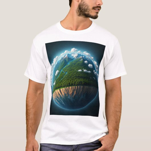 Erdsicht T-Shirt (Vorderseite)