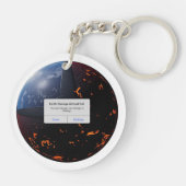 Erdspeicher fast vollständig schlüsselanhänger (Rückseite)