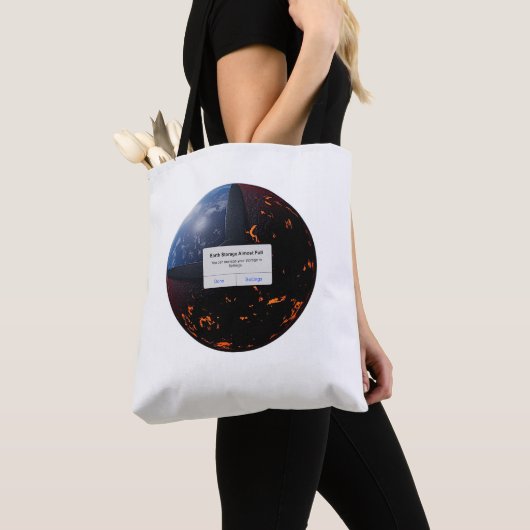 Erdspeicher fast vollständig tasche (Von Nahem)